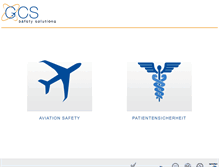 Tablet Screenshot of gcs-safety.com